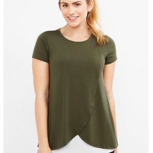 Motherhood Maternity S/M nursing tee